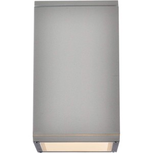 Elegant Lighting Raine Outdoor Wall in silver - 1 of 4