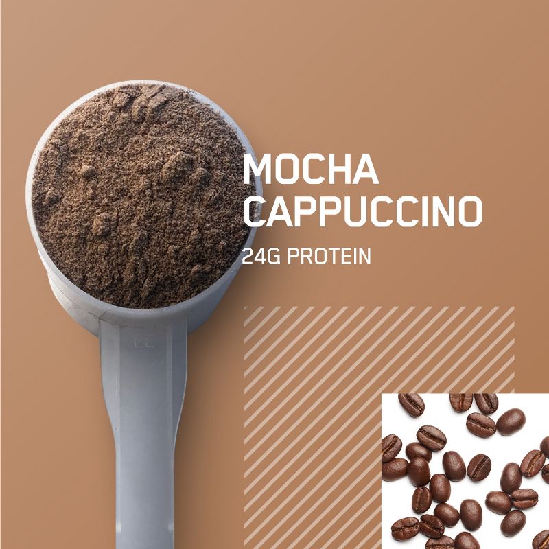 Optimum Nutrition, Gold Standard 100% Whey Protein Powder, Mocha Cappuccino, 5lb, 4 of 11