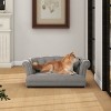 UbMelt Dog Bed Anti-Slip Pet Bed for 36.5" Medium Dogs Velvet Comfy Dog Couch Durable Dog Sofa Bed Modern and Stylish Dog Sofa - 2 of 4