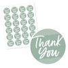 Big Dot of Happiness Sage Green Elegantly Simple - Guest Party Favors Circle Sticker Labels - 24 Count - 2 of 4