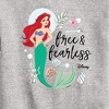 Boys' - Disney - Free And Fearless Graphic Long Sleeve Fleece Sweatshirt - 2 of 4