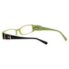 Calabria 814 Designer Acetate Reading Glasses in Indigo/Blue Light Filter & A/R +3.00 134mm Frame/57mm Lens Width - 4 of 4