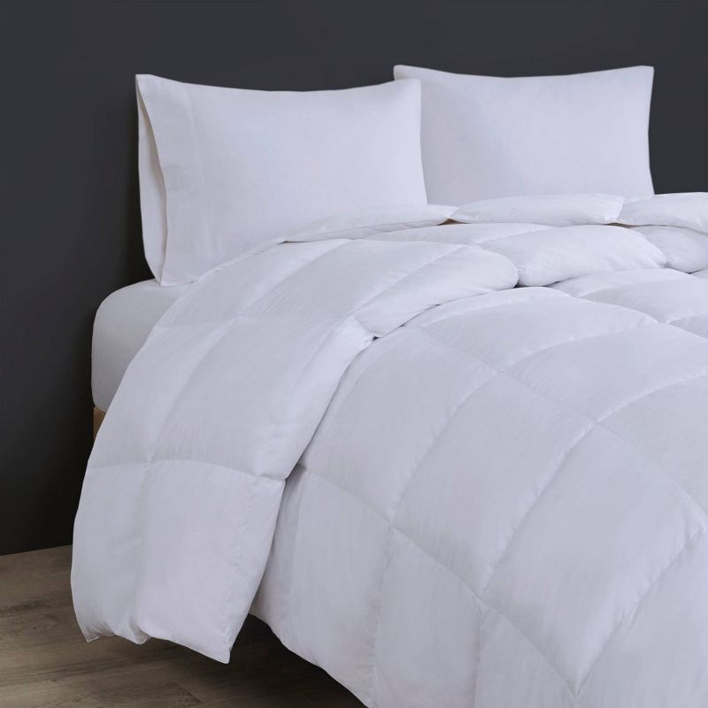 Heavy Warmth Goose Feather and Down Oversize Duvet Comforter Insert, 4 of 11