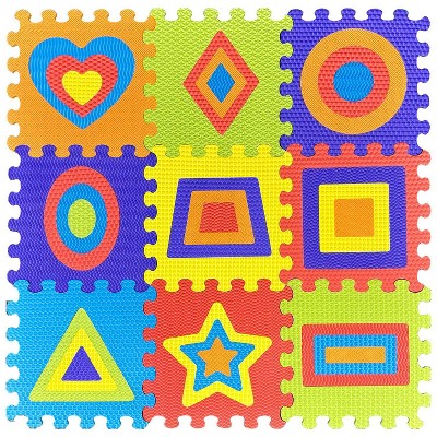 9pc FunPlay Interlocking Foam Play Mats