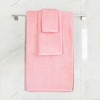 PiccoCasa Super Absorbent and Soft Luxury 100% Cotton Bath Towel Set 6 Pcs - 4 of 4