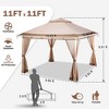 Pamapic 11 ft. x 11 ft. Outdoor Pop Up Gazebo - 2 of 4