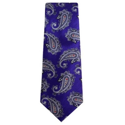 Thedappertie Men's Lavender, Cream, Purple Paisley 3.5 Inch Wide And 62 ...