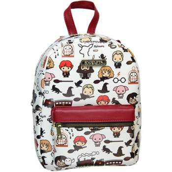 Dragon Ball Z All-over Chibi Character Print Design Faux Leather Mini  Backpack Blue : Target