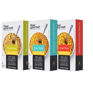 Fiber Gourmet  – Pilaf Riced Pasta– Fiber-Rich, Low Calorie, Healthy Pasta - 1 of 3