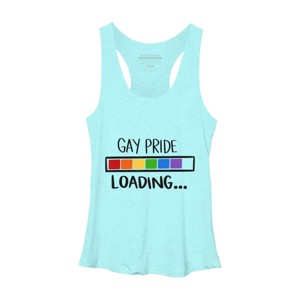Design By Belugastore Humans Pride Loading Funny By Belugastore Racerback Tank Top - 1 of 2