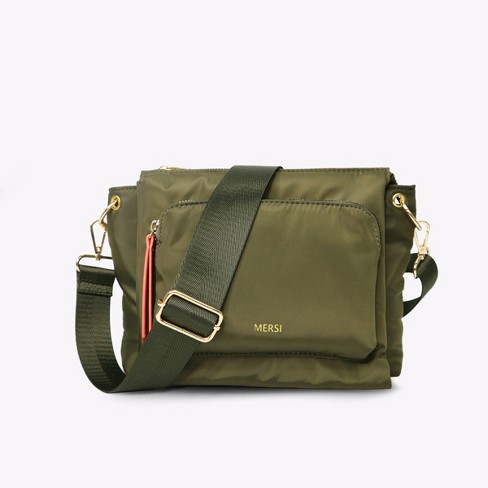 Compartment crossbody 2024 bag