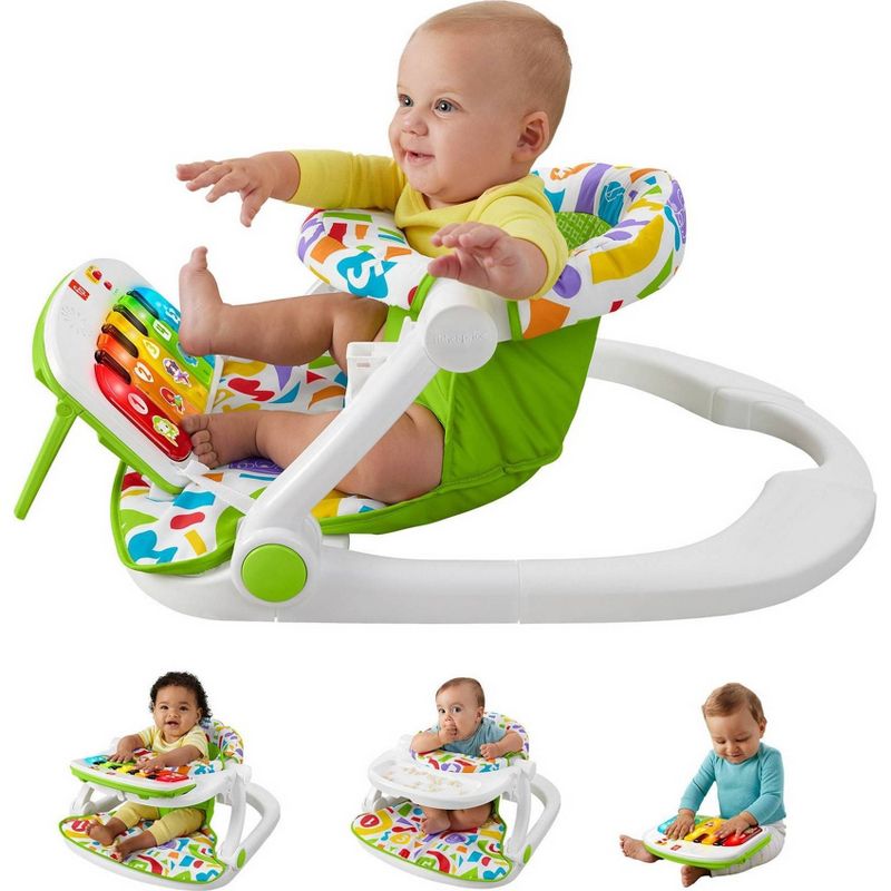 Fisher-Price Kick &#38; Play Deluxe Sit-Me-Up Infant Seat, 1 of 8