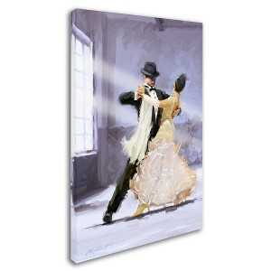 Trademark Fine Art -The Macneil Studio 'Ballroom Dancing' Canvas Art - 1 of 3