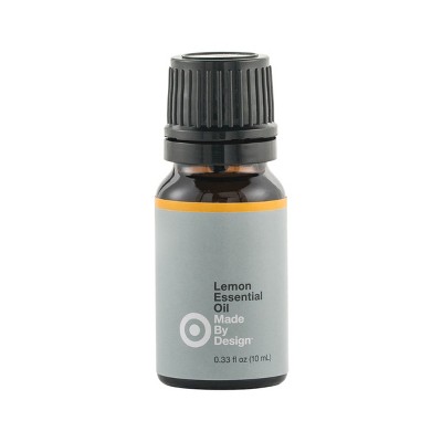 .33 fl oz 100% Pure Essential Oil Single Note Lemon - Made By Design™