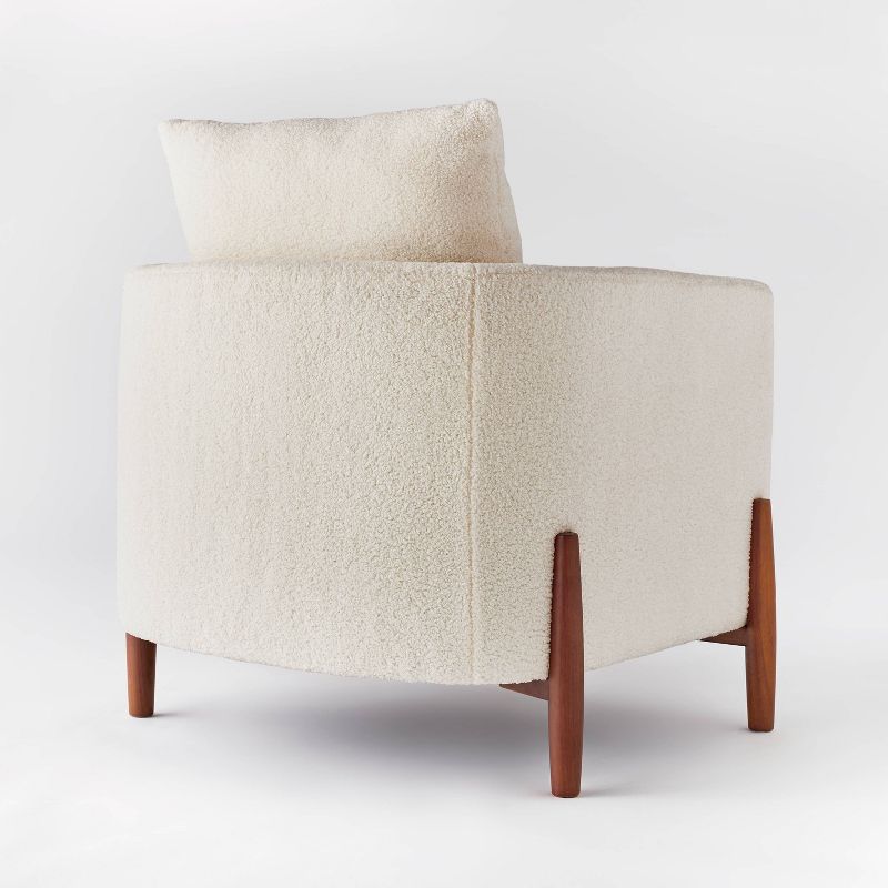 Elroy Accent Chair with Wooden Legs - Threshold™ designed with Studio McGee, 5 of 17
