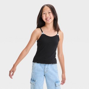 Girls' Bow Tank Top - art class™ - 1 of 3
