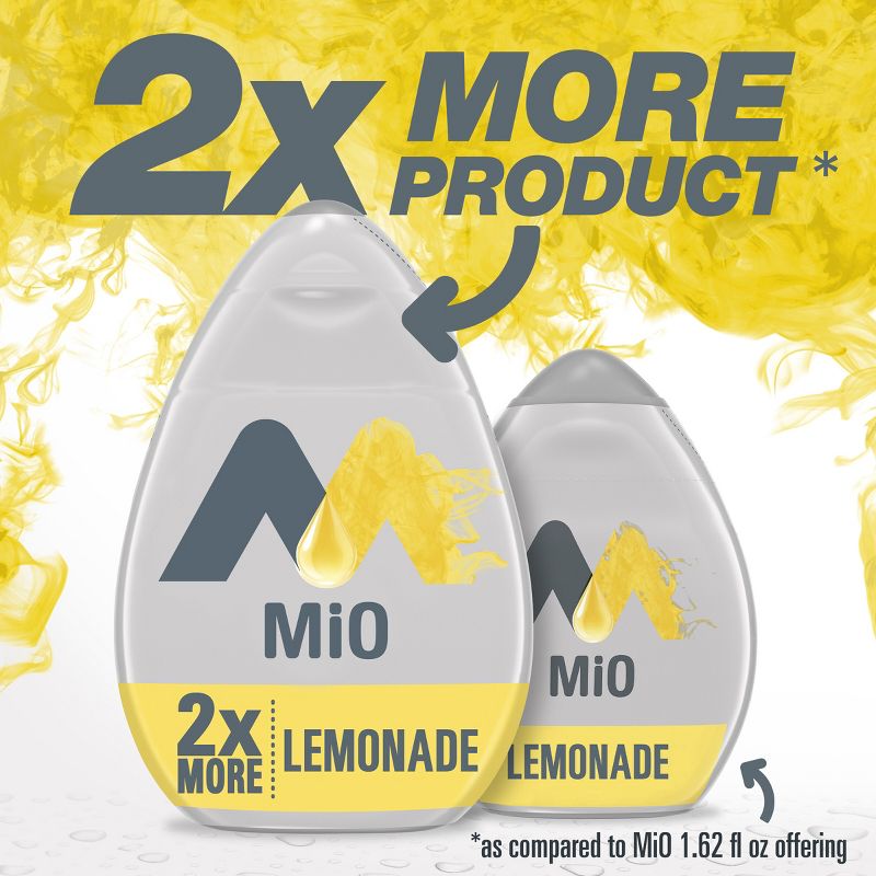 MiO Lemonade Liquid Water Enhancer - 3.24 fl oz Bottle, 2 of 10