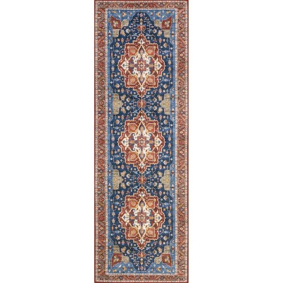 nuLOOM Hera SplashGuard Waterproof Machine Washable Area Rug