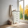 Jojoka Dresser, Wood Vintage Dresser 5 Drawer, Tall Dressers for Storage Organizer - 4 of 4