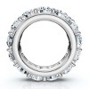 Pompeii3 13Ct Diamond Eternity Ring in 14k Gold or Platinum Lab Created - 2 of 4