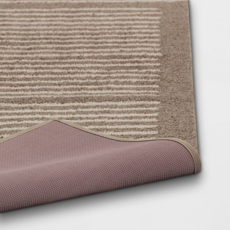 2'6"x4' Washable Knitted Stripe Accent Rug - Threshold™, 5 of 8