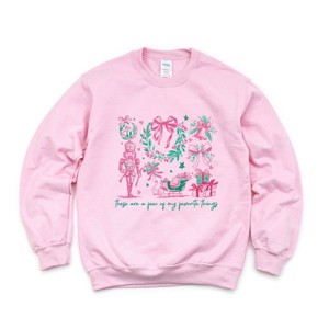 These Are A Few Of My Favorite Things Coquette - Women's Graphic Sweatshirt - 1 of 4