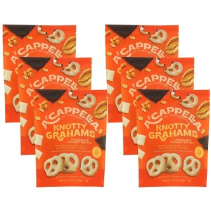 A'Cappella Knotty Grahams Chocolate Peanut Butter - Case of 6/4.5 oz - 1 of 4