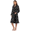 Casual Nights Women's Fleece Long Sleeve Plush Robe - 2 of 3