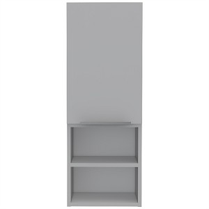 OUTSUPPLY Bathroom Storage Cabinet, Wall Mount Medicine Cabinet with Door for Bath Organization - 1 of 4