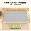 KeaBabies Isla Waterproof Crib Sheets for Boys, Girls, 2pk Baby Fitted Crib Sheet, Waterproof Crib Mattress Protector Sheets - 4 of 4