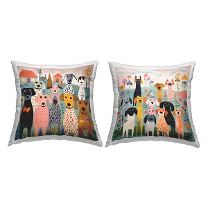 Stupell Industries Puppy Love Scene (Set of 2) - 1 of 3