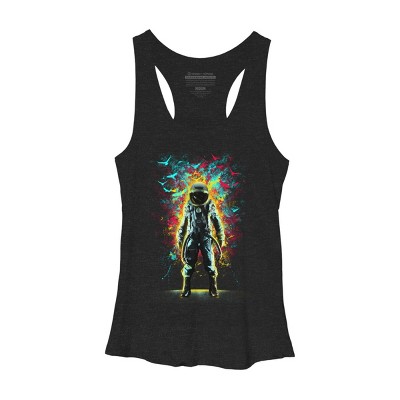 Women's Design By Humans Subconscious Inner Space By alchemist Racerback Tank Top