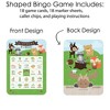 Big Dot of Happiness Woodland Creatures - Picture Bingo Cards and Markers - Birthday Party Bingo Game - Set of 18 - 3 of 4