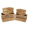 Cheung's Eika Set of 4 Wooden Storage Crates - 3 of 4