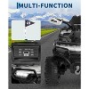 12V Kids Ride On ATV Car with Parent Remote, Off-Road 4 Wheeler w/ Suspension, LED Flag, Bluetooth, USB, Music & Lights - 4 of 4