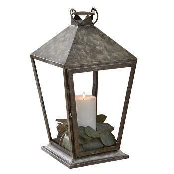 Park Designs Tall Square Galvanized Lantern