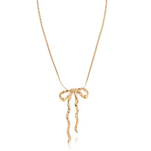 Bow Organica Pendant Necklace - Ettika - 1 of 3