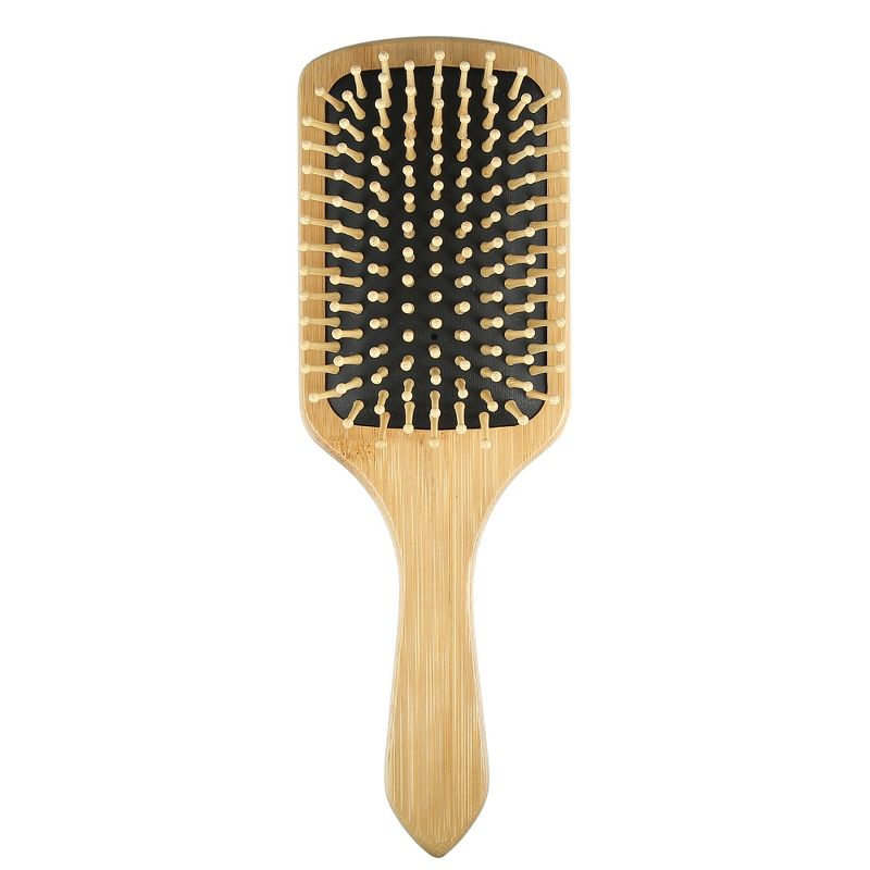 Unique Bargains Nylon Bristles Hair Paddle Brush, 1 of 7