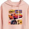 Women's - Disney - Lightning McQueen Best Trophies Cropped Graphic Hoodie - 2 of 3