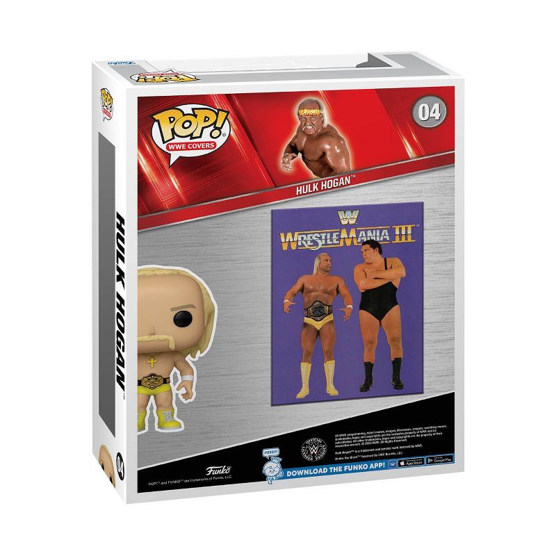 Funko POP! WWE Cover: Hulk vs Andre - Hulk Hogan Vinyl Figure, 2 of 4