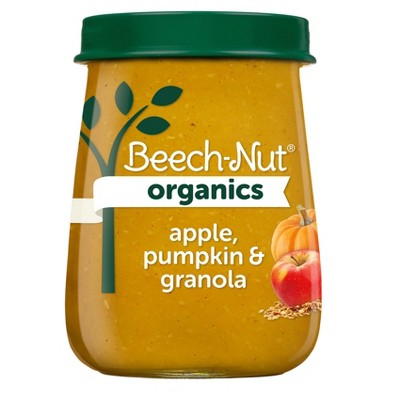 Beech-Nut Organics Apple Pumpkin &#38; Granola Baby Food Jar - 4oz