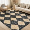 Area Rug Non-Slip Soft Ultra-Thin Carpet Stain Resistant Accent Rug for Living Room Bedroom Dining Room Office Nursery Playroom - 3 of 4