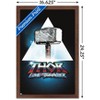 Trends International Marvel Thor: Love and Thunder - Logo Framed Wall Poster Prints - 3 of 4