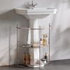 Lavish Home Pedestal Under Sink Organizer, Bronze - 2 of 4