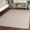 Napa Faux Sisal Jacquard Weave NFS148 UV Resistant, Stain Resistant, Soft Surface, Non-Shedding Indoor/Outdoor Rugs - Safavieh - 2 of 4