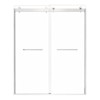 NicBex Shower Door 56-60" Wx74"H Bypass Sliding Shower Door with 5/16" (8mm) Tempered Glass - 4 of 4