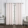 RT Designer Collection Cubix Jacquard Grommet Luxurious Modern Design Curtain Panel 54" x 84" Silver - 2 of 4