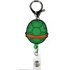 TMNT Turtle Rubber Shell Badge Reel Retractable Lanyard with Lobster Claw Clasp Multicolored - image 3 of 4