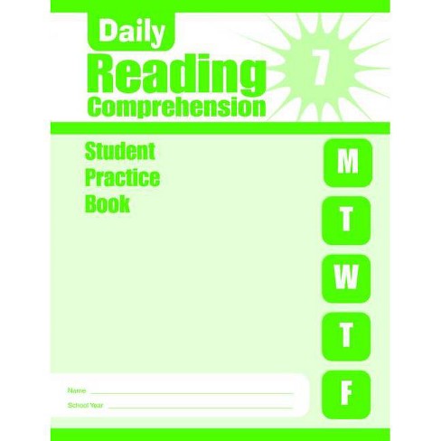 Daily Reading Comprehension Grade 7 Sb By Evan Moor Educational Publishers Paperback Target