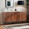 Hommoo 59" Modern Sideboard Buffet Storage Cabinet with Doors - 2 of 4